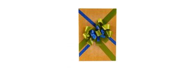 Caja kraft decorado hombre 23x33x7cm #14