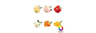 Ramo flores artificial 30 cm