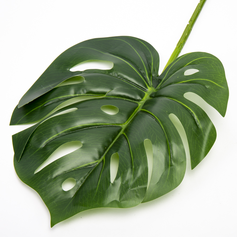 Hoja artificial 68cm verde