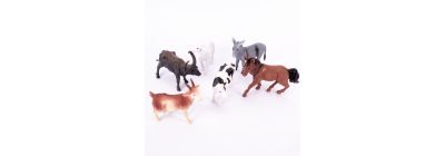 Animal granja surtido 6und +3a