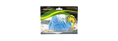 Señuelo silicón pez 10pzas surtido
