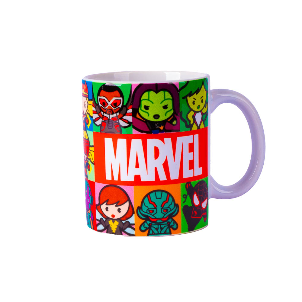 Jarra estampada chibi Marvel