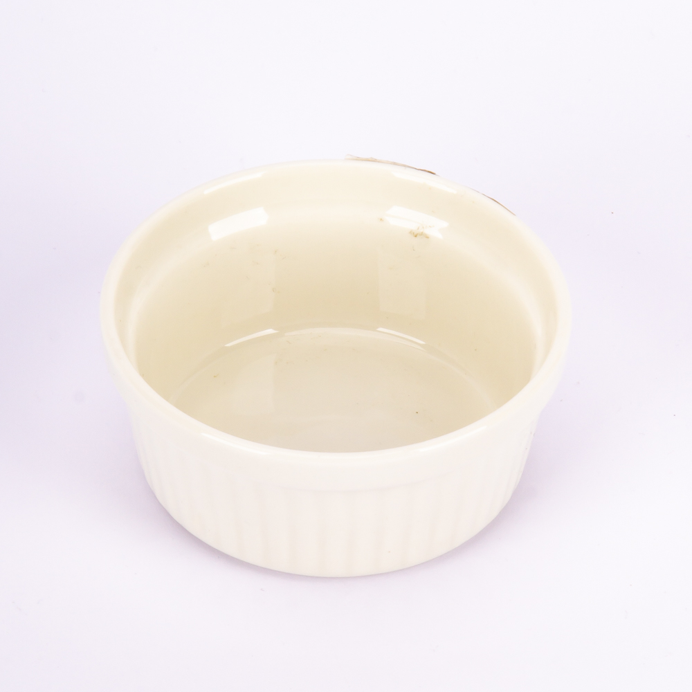 Ramekin porcelana 120ml blanco