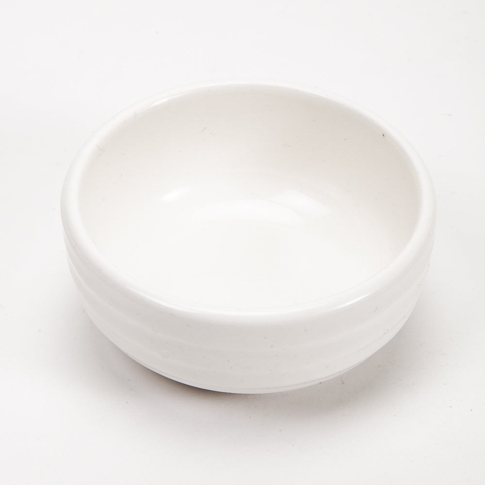 Plato porcelana hondo 2.75pulg