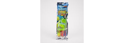 Juego bomba agua con globos 37pzas 22cm surtido
