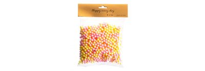 Relleno foam perlas multicolor