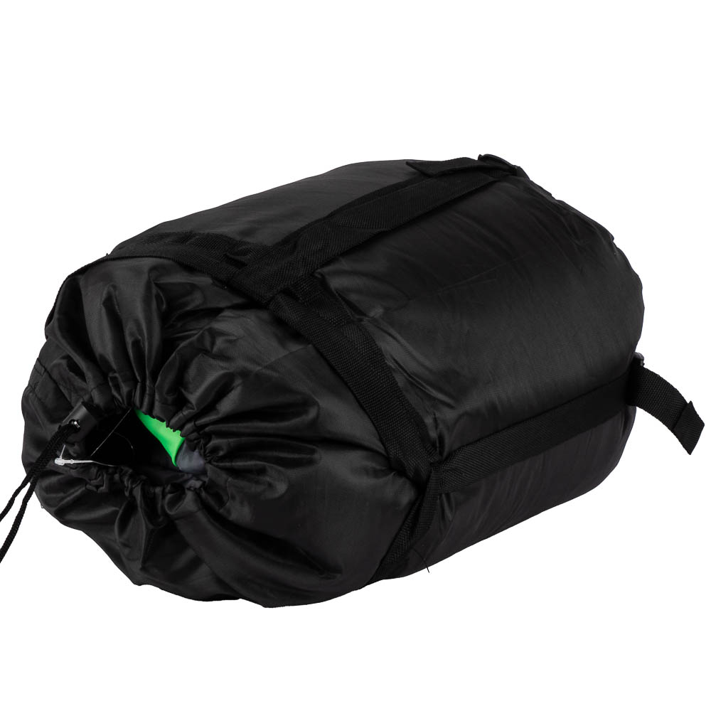 Bolsa dormir liso 220x80x50cm waterproof negro