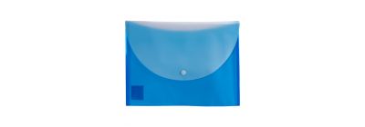 Folder plástico con broche