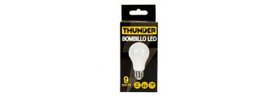 Bombillo led luz fría 9w blanco