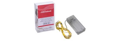 Luz LED cálida 3m