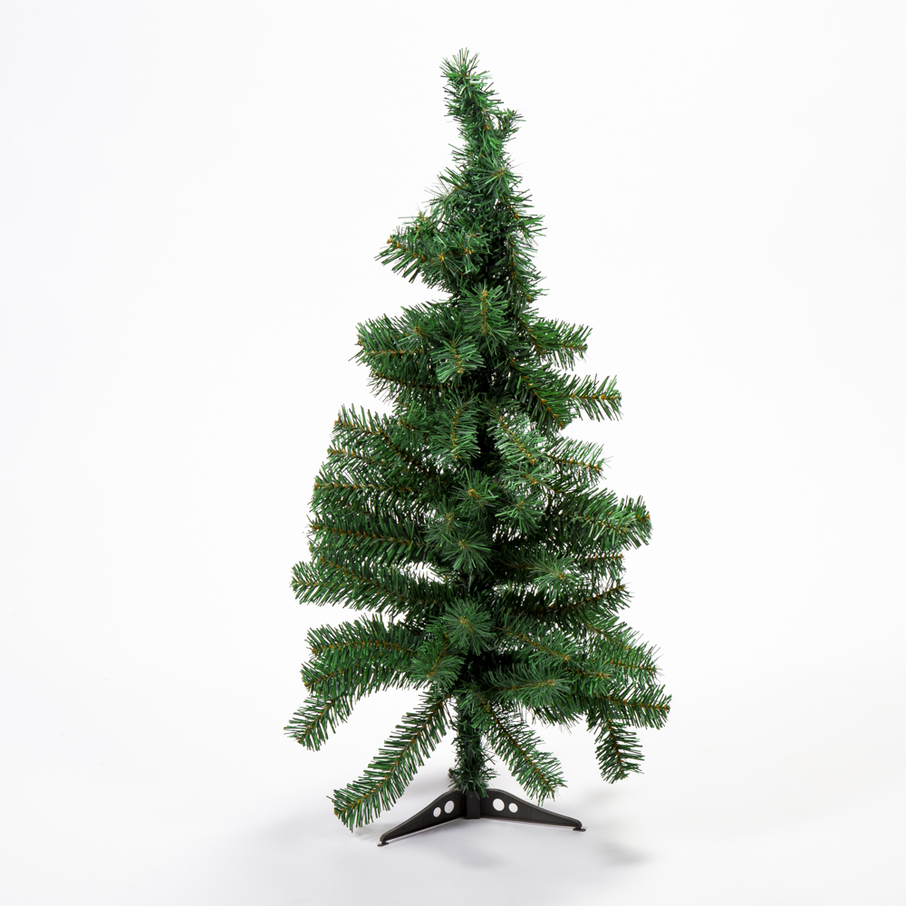 Árbol plástico navideño 90 ramas 90cm verde