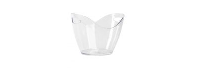 Hielera acrílica 3.5l transparente