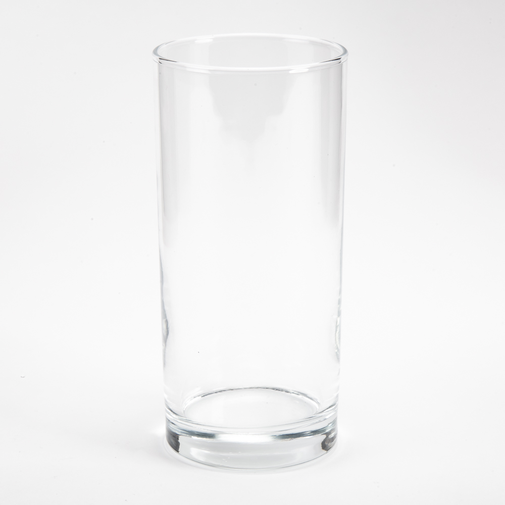 Vaso vidrio liso lav liberty unidad