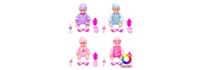 Muñeco plástico con accesorios