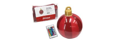 Esfera inflable luminosa