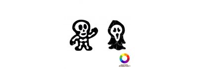 Sticker decorativo Halloween