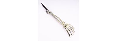 Estaca plástica brazo esqueleto 36x10cm
