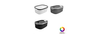 Caja organizadora con relieve