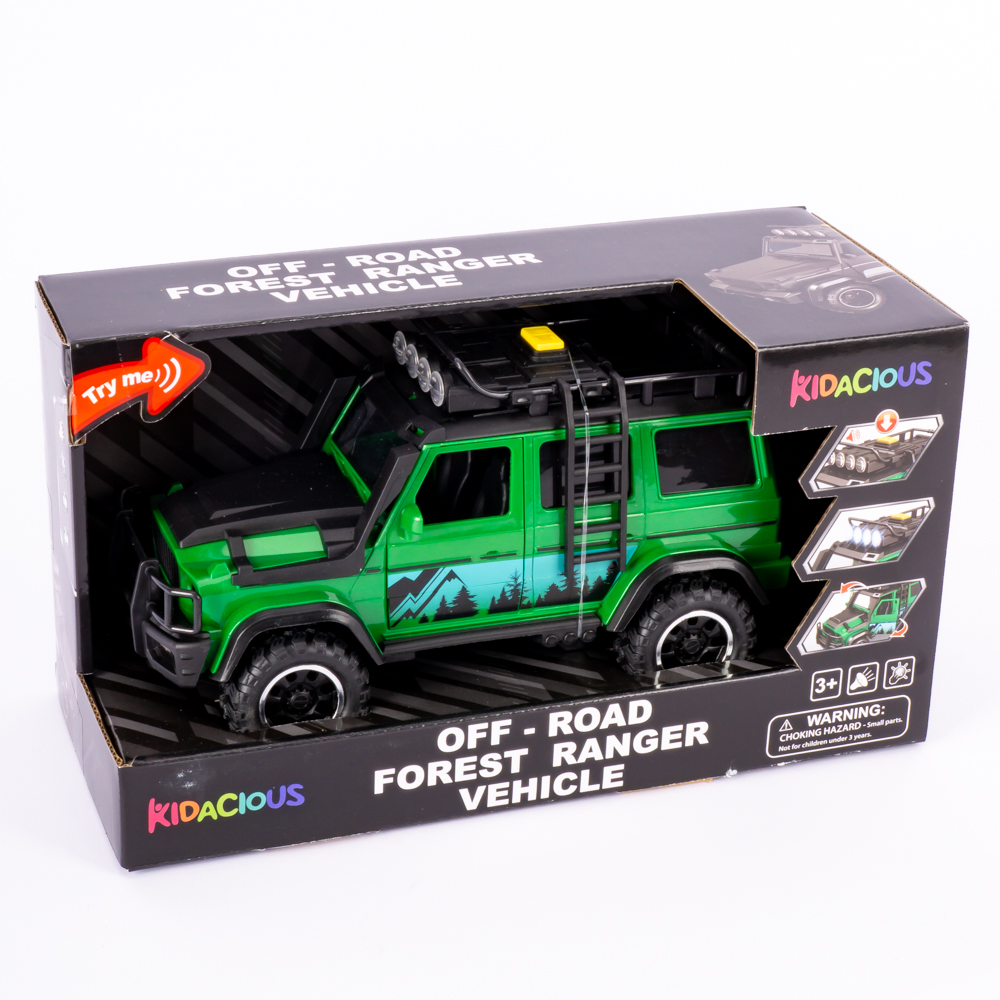 Carro forest ranger con sonido+luz +3a