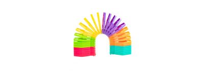 Fidget loop plastico 14.5x4.5cm +3a multicolor