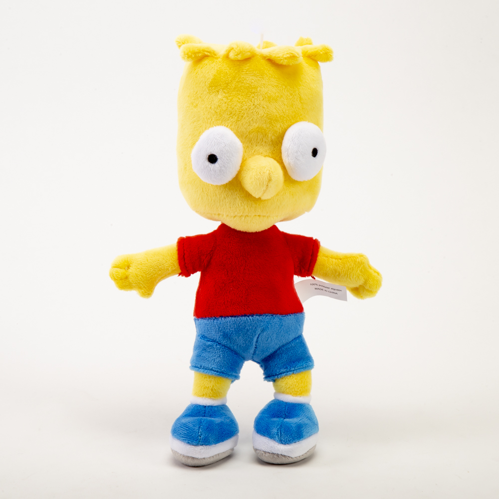 Peluche Bart Simpson afelpado 25cm