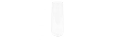 Vaso plástico liso 9oz transparente