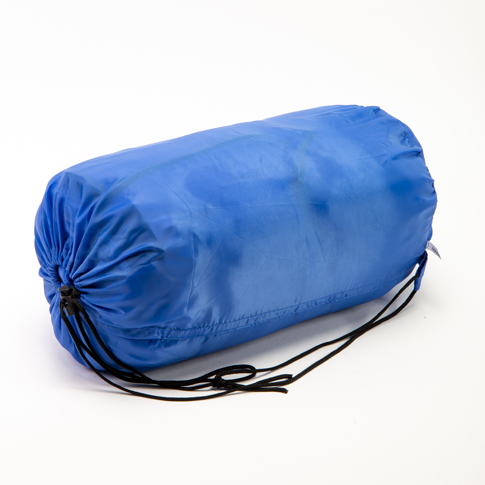 Bolsa tela para dormir lisa 180x75cm azul