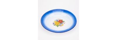 Plato hondo flores 24.5cm