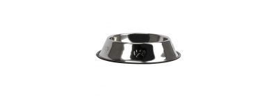 Taza metálica para mascota antideslizante  