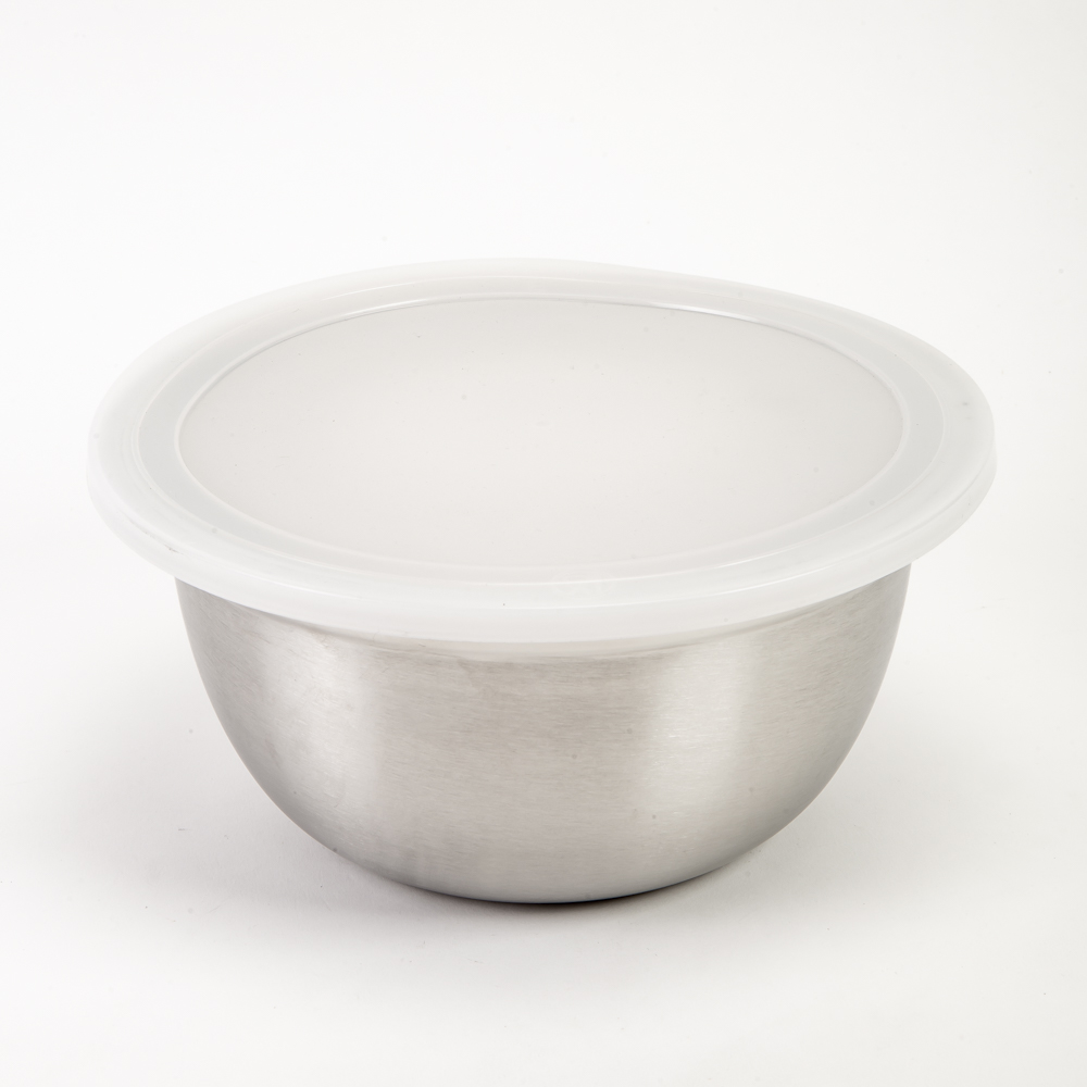 Bowl acero inoxidable german con tapa 22cm 