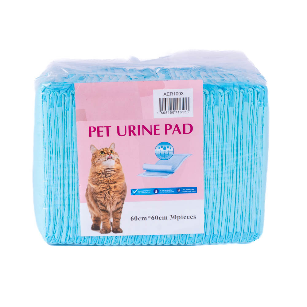 Pads para mascota 60x60cm 30pzas celeste