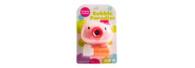 Burbujero plástico figura cerdito con sonido 12x8cm 