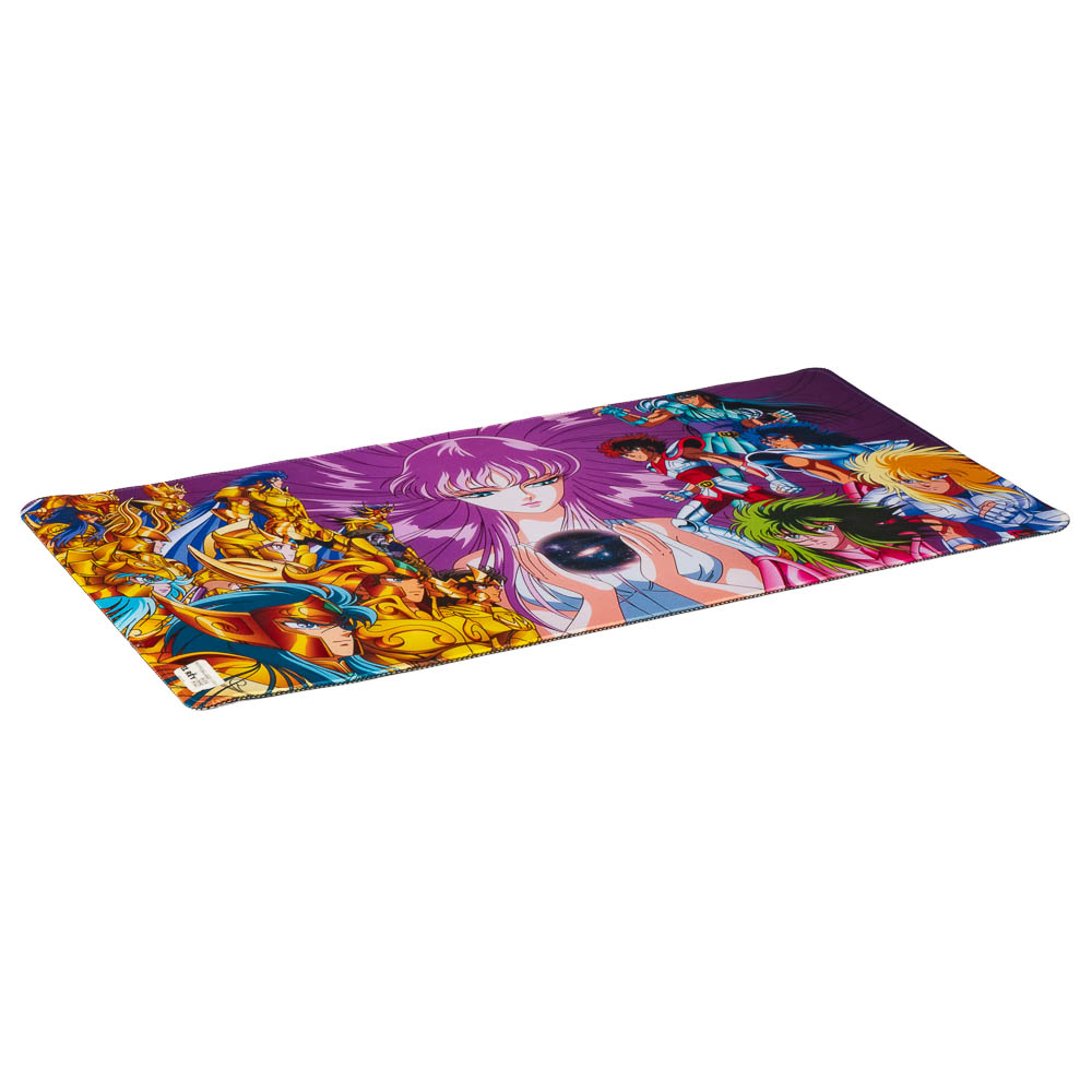 Mousepad estampado caballeros del zodiaco 30x60cm