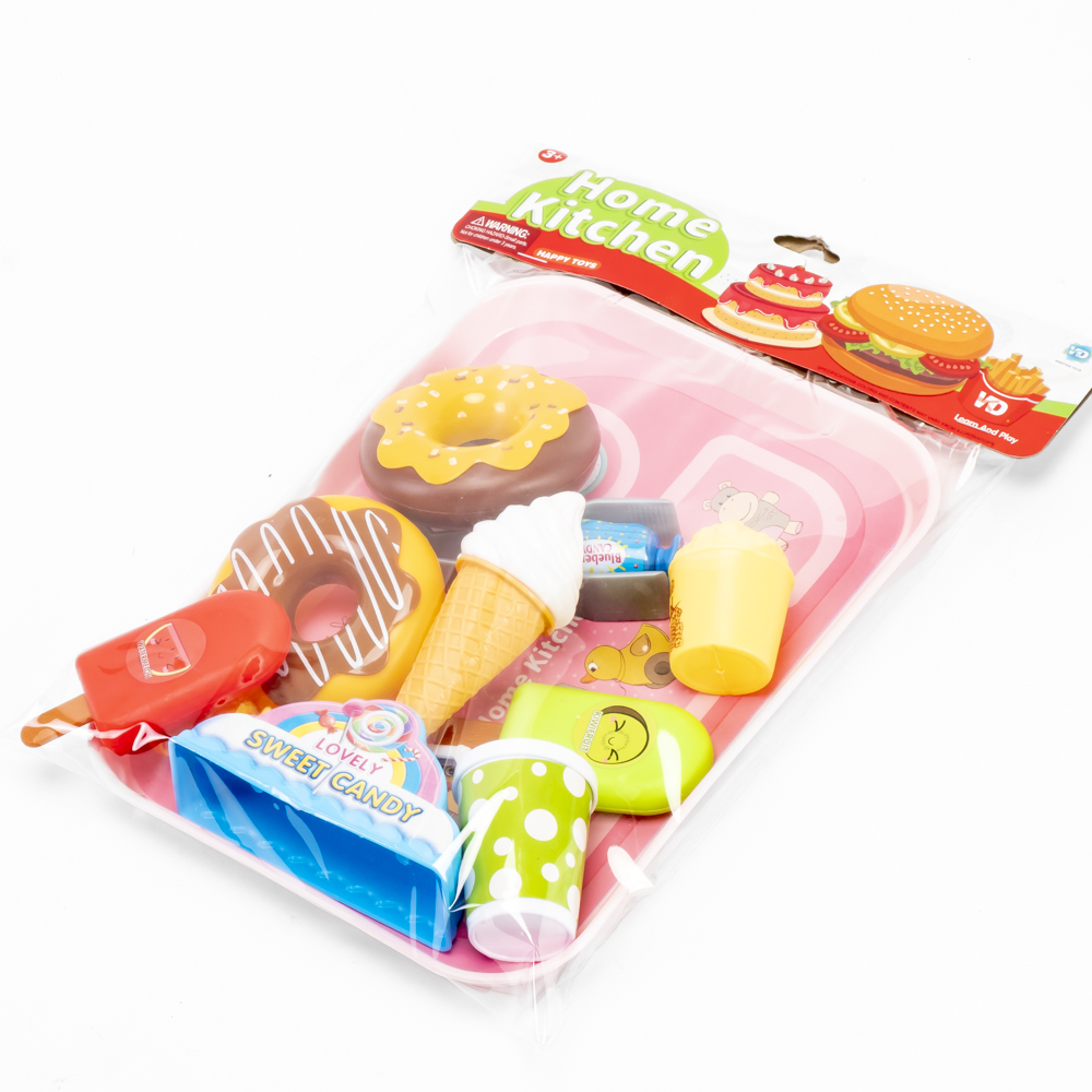 Accesorio plástico para juego cocina 13pzas +3a surtido