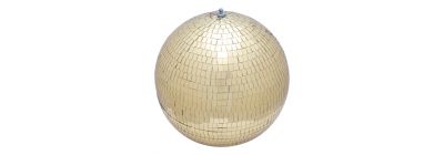 Bola disco dorada 30 cm