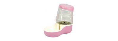 Dispensador con taza agua mascota surtido