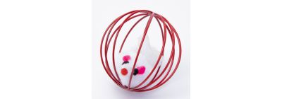 Bola metálica mascota ratón