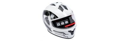 Casco moto L multicolor