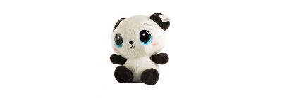 Peluche afelpado panda 25cm 