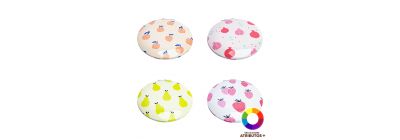 Espejo compacto diseño frutas