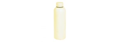 Botella metal lisa 500ml beige