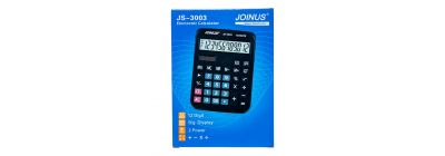 Calculadora solar negra funcional