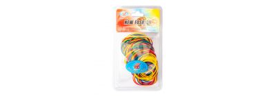 Liga elástica lisa 100und multicolor