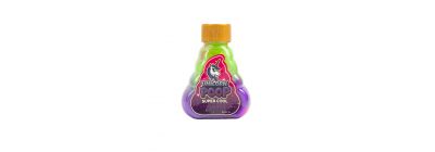 Slime plástico unicorn poop escarchado 10x3cm multicolor +5a