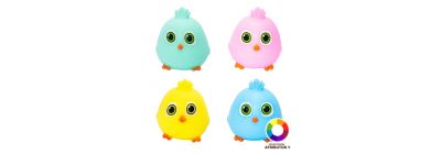 Ave squeeze juguete infantil