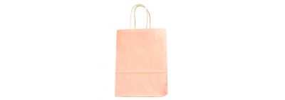 Bolsa papel para regalo lisa rosado