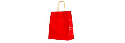 Bolsa papel para regalo lisa rojo