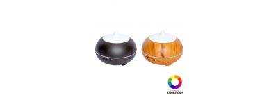 Difusor con luz LED madera