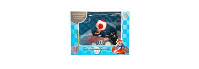 Figura acción plástica toad Mario kart +3a