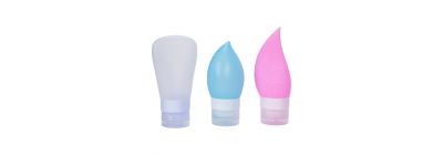 Envase silicón 3pzas 40-60ml surtido